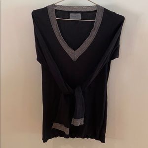 Vintage Navy Michael Stars Long Sleeve T-Shirt